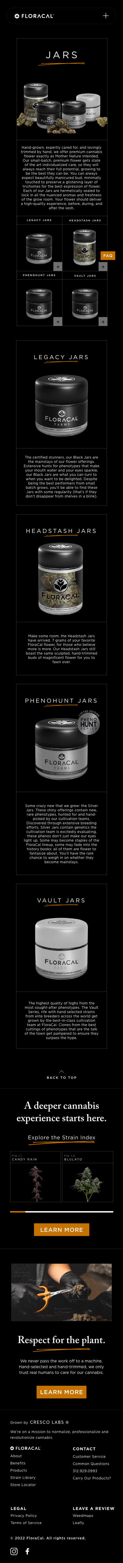 floracal — website design 3