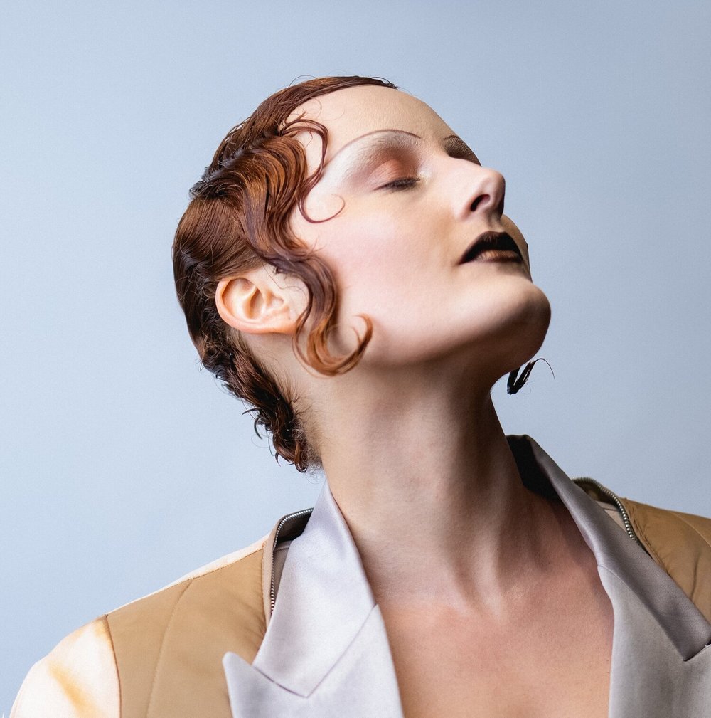 Beauty portrait photographed by Owen Scarlett